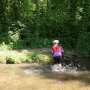 Et on finit les pieds dans l'eau !